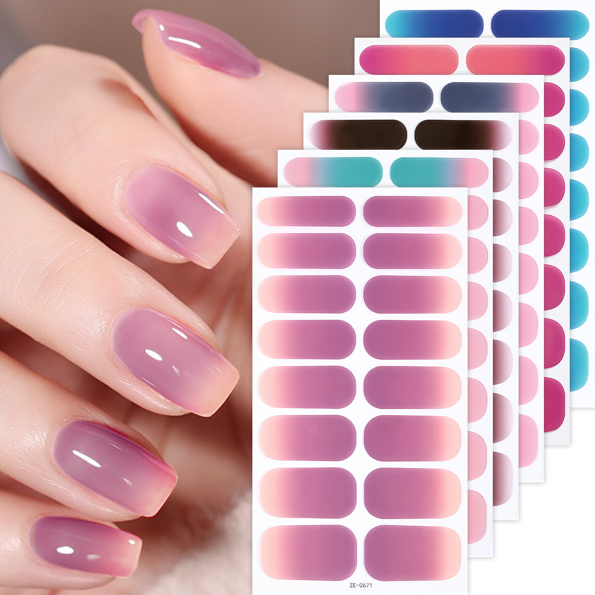 16tips DIY Baking-Free Nail St - Full Cover Adhesive avaliação e preço