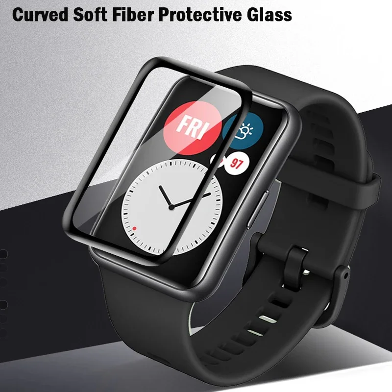 Soft Glass For Huawei Watch Fi - Tempered Glass Screen 9H avaliação e preço