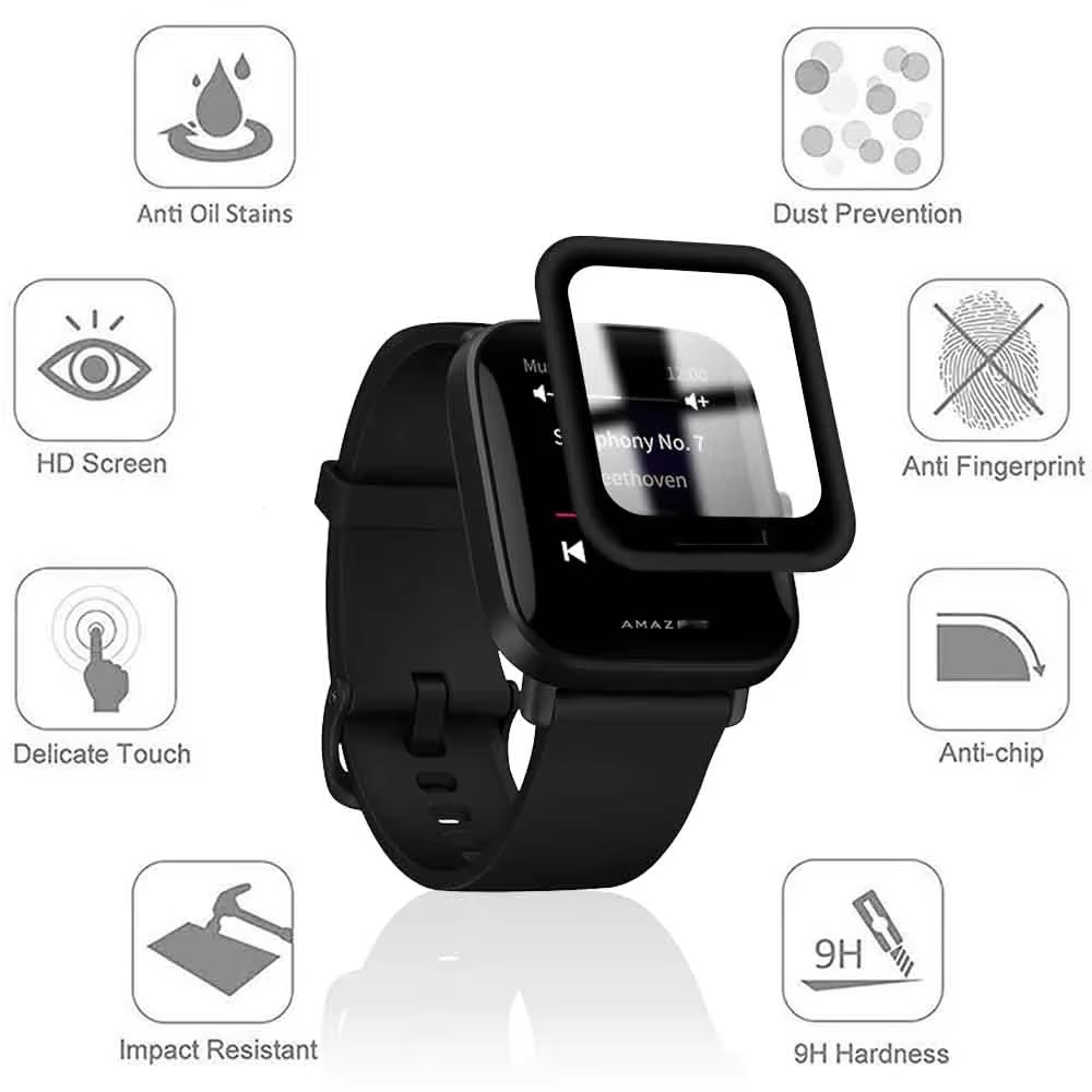 1-6 PCS Screen Protector Film  - Curved Edge Screen avaliação e preço