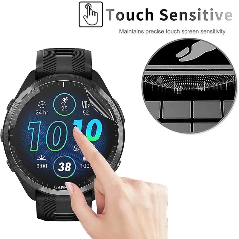 1-5Pcs Hydrogel Film For Garmi - Hydrogel Screen Protector avaliação e preço