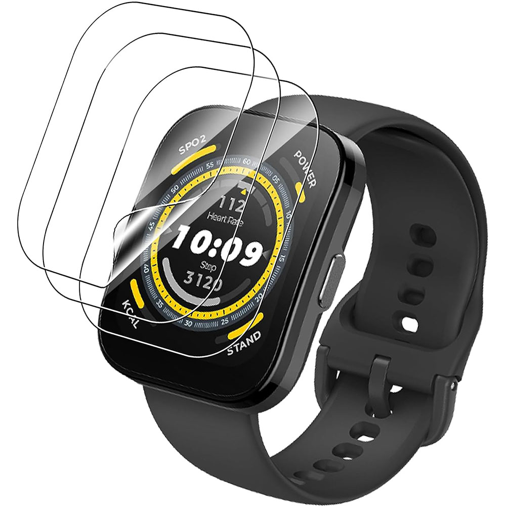 3PCS Clear HD Film Screen Prot - Smartwatch Screen Film avaliação e preço