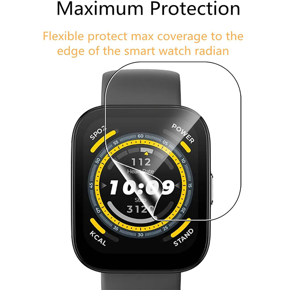 3PCS Clear HD Film Screen Prot - Smartwatch Screen Film avaliação e preço