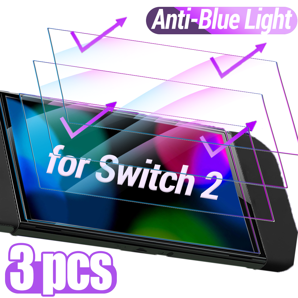 1-3 Pcs for Nintendo Switch 2  - Anti Blue Light Film avaliação e preço