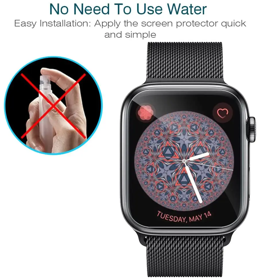 Screen Protector for Apple Wat - Smartwatch Screen Film avaliação e preço