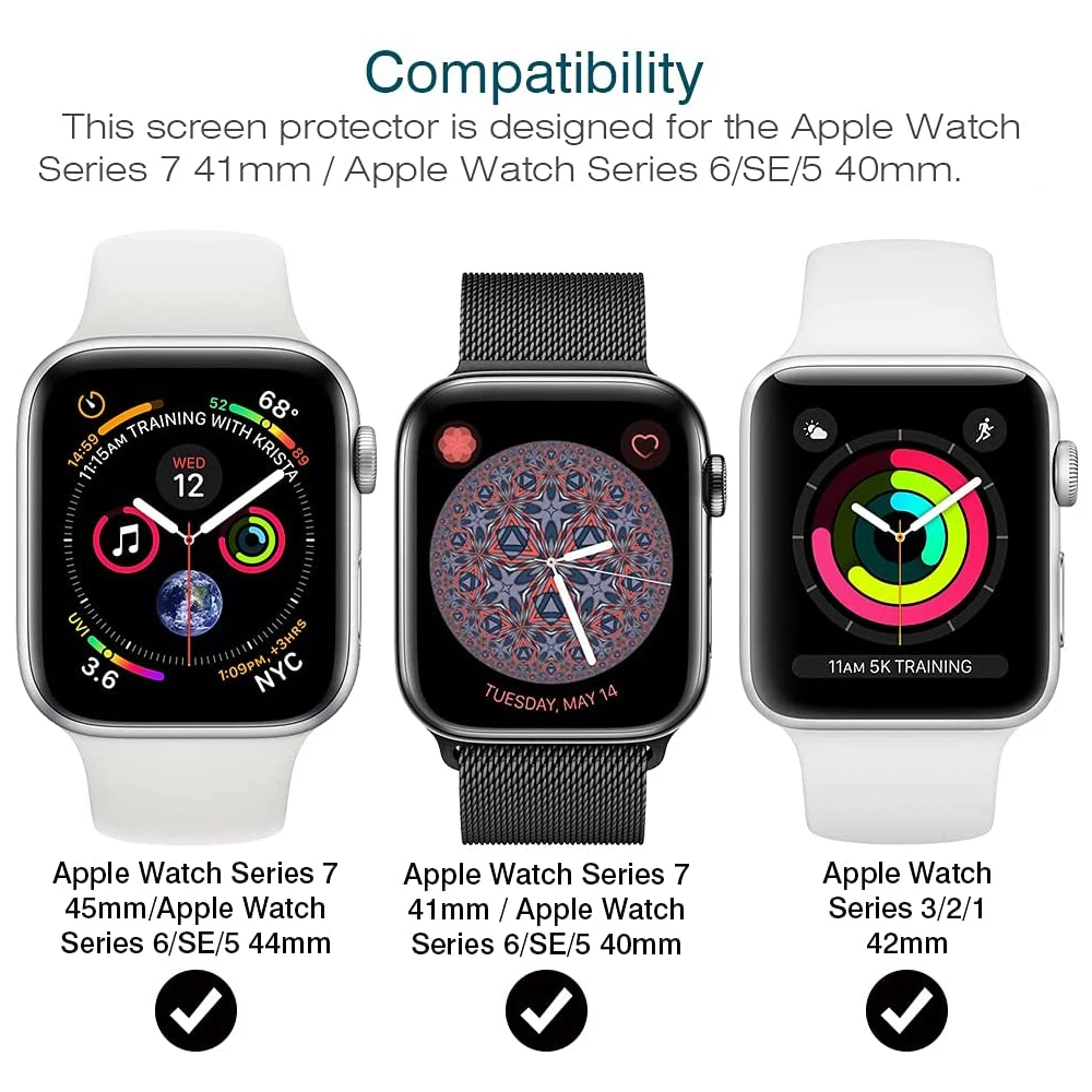 Screen Protector for Apple Wat - Smartwatch Screen Film avaliação e preço