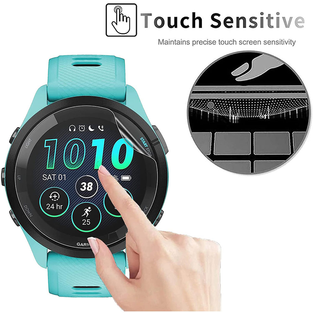 3Pcs Soft HD Hydrogel Protecti - Smartwatch Screen Film avaliação e preço